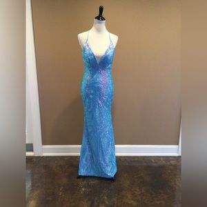 Prom dress size 4 not altered